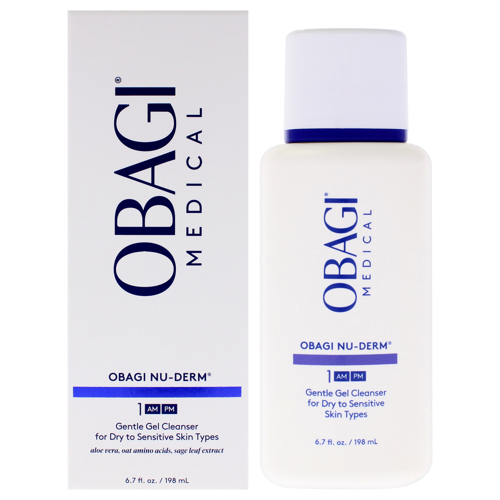 Obagi Nu-Derm 1 AM-PM Gentle Cleanser by Obagi for Unisex - 6.7 oz Cleanser